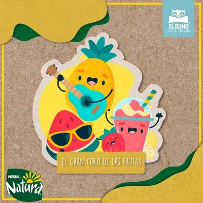 Portada de El gran circo de las frutas